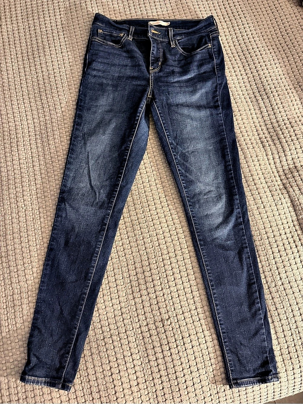 Levi's 710 Super Skinny Jeans Blue Waist 29